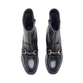 Amelie Womens Ankle Leather Boot